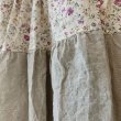 画像3: mifumi／ティアードパッチのスカート・紫小花 (3)