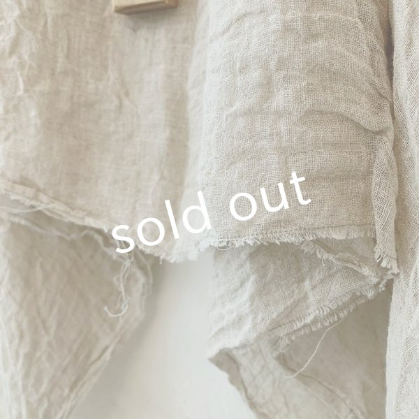 画像4: mifumi／ニュアンスキャミチュニック・生成り (4)