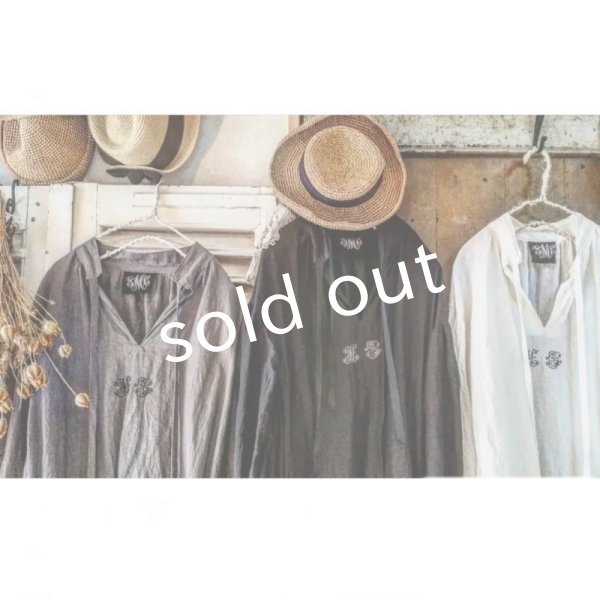 画像9: mifumi／アトリエ刺繍ハンナドレス・オフ (9)