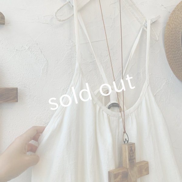 画像2: mifumi／ギャザーとりぼんのサスパンツ・オフ (2)