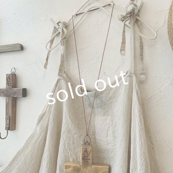 画像2: mifumi／ニュアンスキャミチュニック・生成り (2)