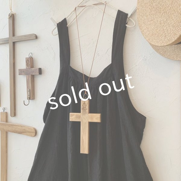 画像2: mifumi/pomサロペット・黒 (2)