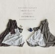 画像8: mifumi／わたぐもオーガンジー はなれ衿のサラワンピース・濃灰 (8)