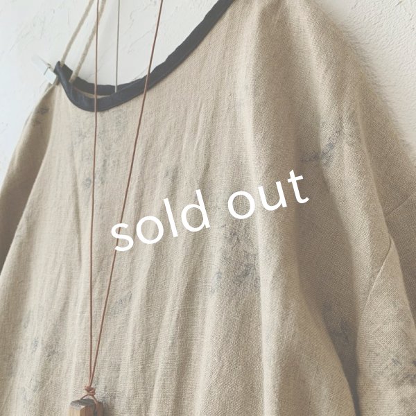 画像3: mifumi／hibinoワンピース・シャビー黒花×黒スカート (3)