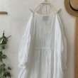 画像6: mifumi／ドロップショルダーボリュームpuffワンピース・森のぼーるオフ (6)