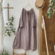 画像6: mifumi／アトリエ刺繍 森のオーバーワンピース・ライラック (6)