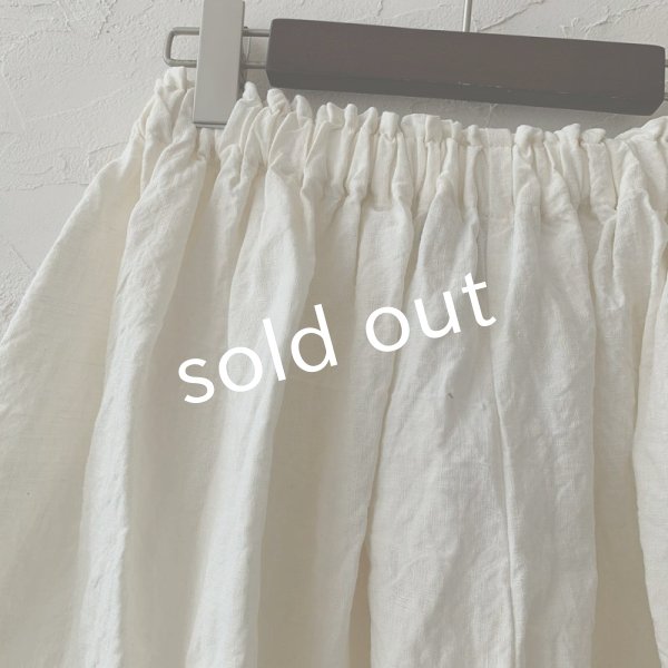 画像5: mifumi／木綿糸のチュールとリネンのぺちぱんつ・A (5)