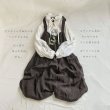 画像7: mifumi／アトリエ刺繍ハンナドレス・グレー (7)