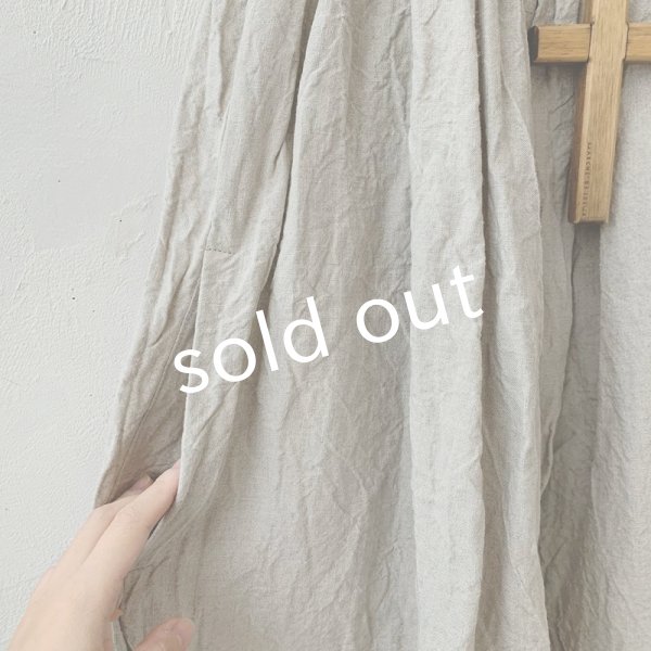 画像4: mifumi／コケットキャミワンピース・生成り (4)