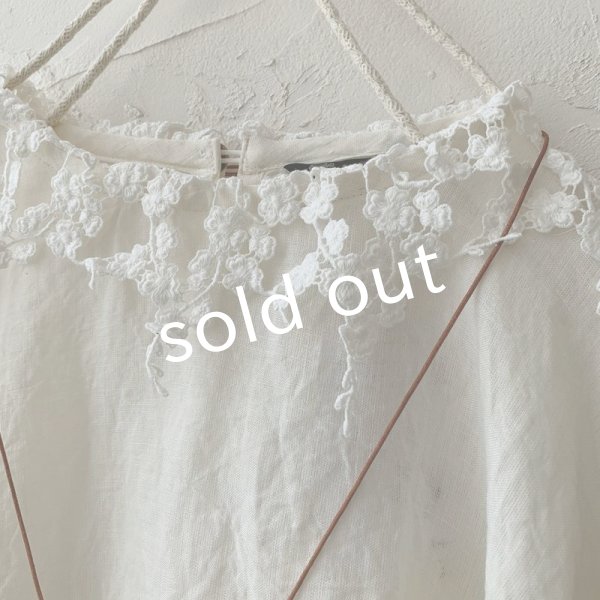 画像2: mifumi／おはなたちのブラウス・オフ (2)