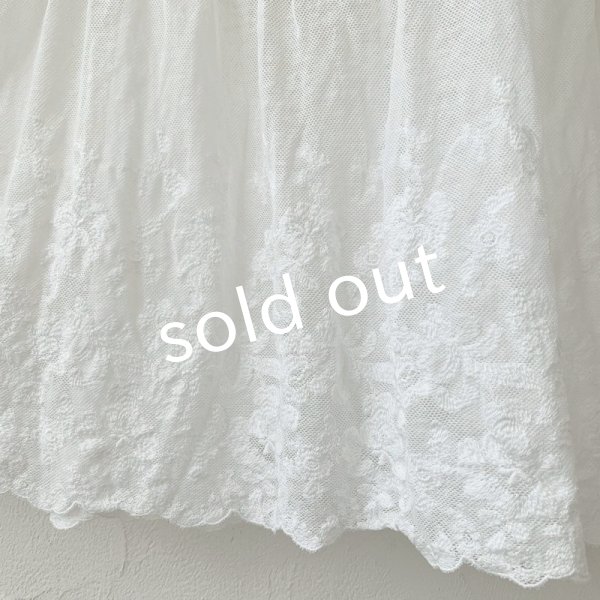 画像4: mifumi／木綿糸のチュールとリネンのぺちぱんつ・C (4)