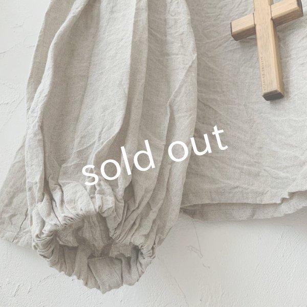 画像3: mifumi／おはなたちのブラウス・生成り (3)