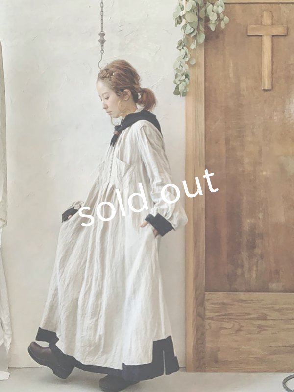 画像11: HALLELUJAH／ノマドドレス バイカラー・フラックス (11)