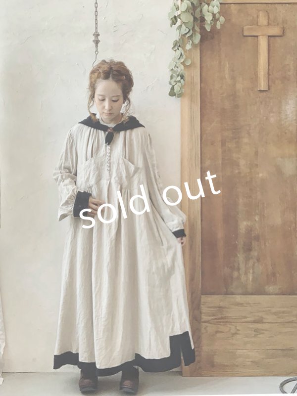 画像10: HALLELUJAH／ノマドドレス バイカラー・フラックス (10)