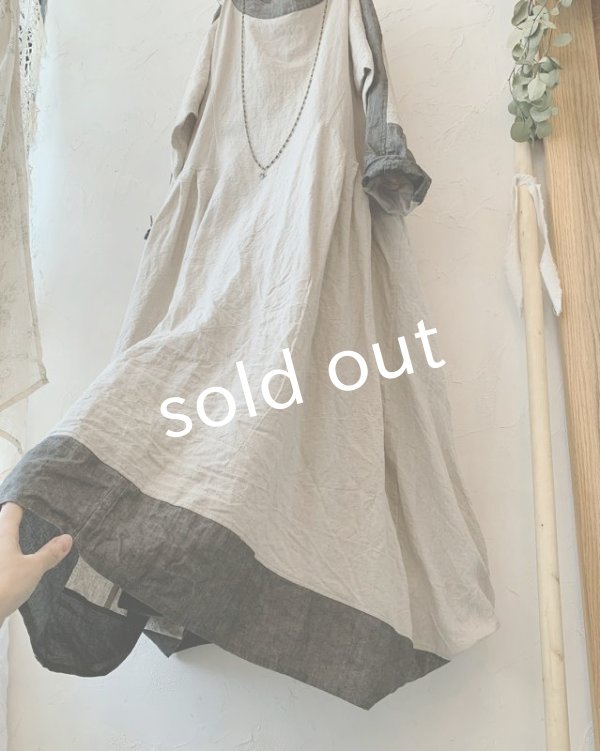 画像5: HALLELUJAH／1980's 羊飼いのローブ バイカラー・フラックス (5)