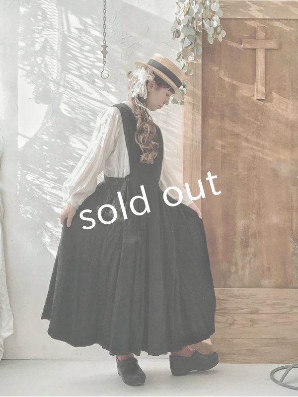 画像15: HALLELUJAH／ガチョウ番の少女のローブ・ブラック (15)