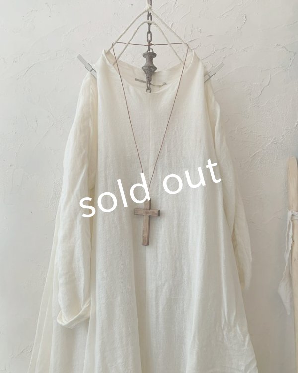 画像2: HALLELUJAH／羊飼いのローブ ガーゼ・オフ (2)