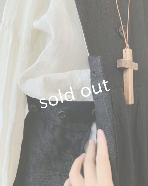 画像3: HALLELUJAH／ガチョウ番の少女のローブ・ブラック (3)