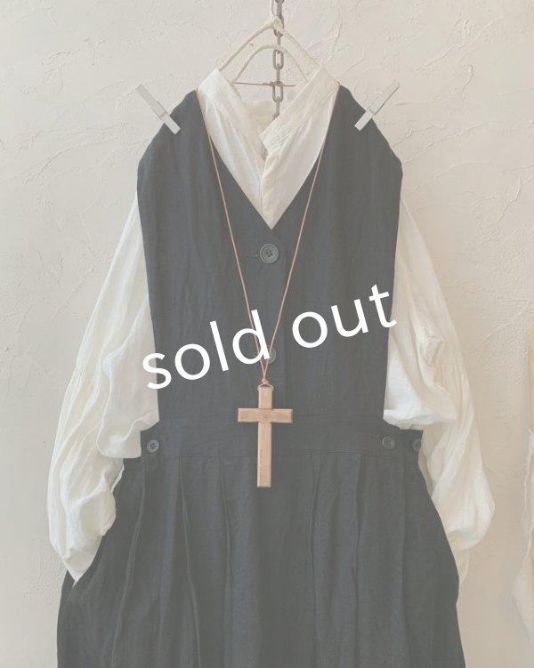 画像2: HALLELUJAH／ガチョウ番の少女のローブ・ブラック (2)