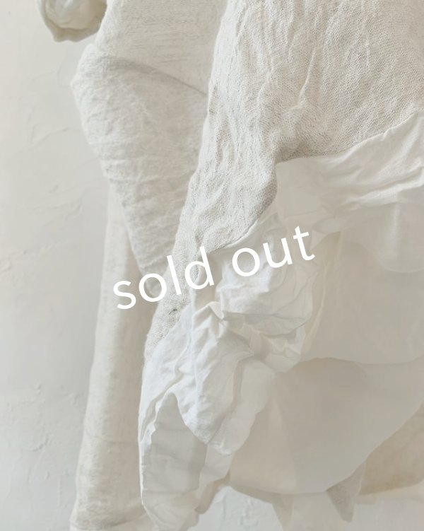 画像12: HALLELUJAH／羊飼いのローブ ガーゼ・フラックス (12)