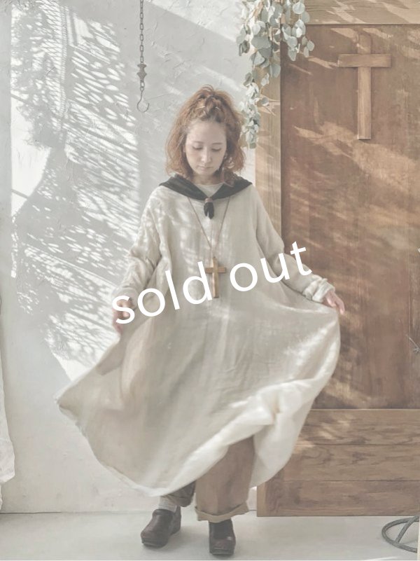 画像16: HALLELUJAH／羊飼いのローブ ガーゼ・フラックス (16)