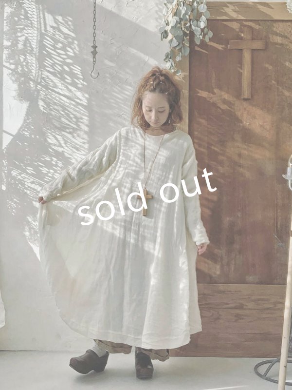 画像9: HALLELUJAH／羊飼いのローブ ガーゼ・オフ (9)