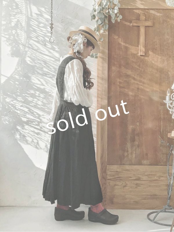 画像16: HALLELUJAH／ガチョウ番の少女のローブ・ブラック (16)