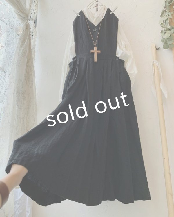 画像7: HALLELUJAH／ガチョウ番の少女のローブ・ブラック (7)