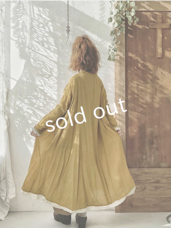 画像13: HALLELUJAH／羊飼いのローブ ガーゼ・ミモザ (13)