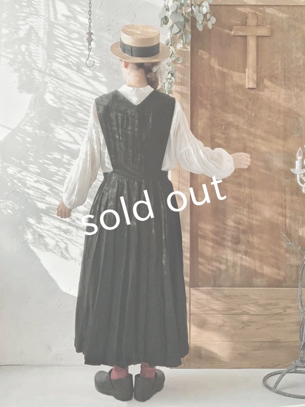 画像18: HALLELUJAH／ガチョウ番の少女のローブ・ブラック (18)