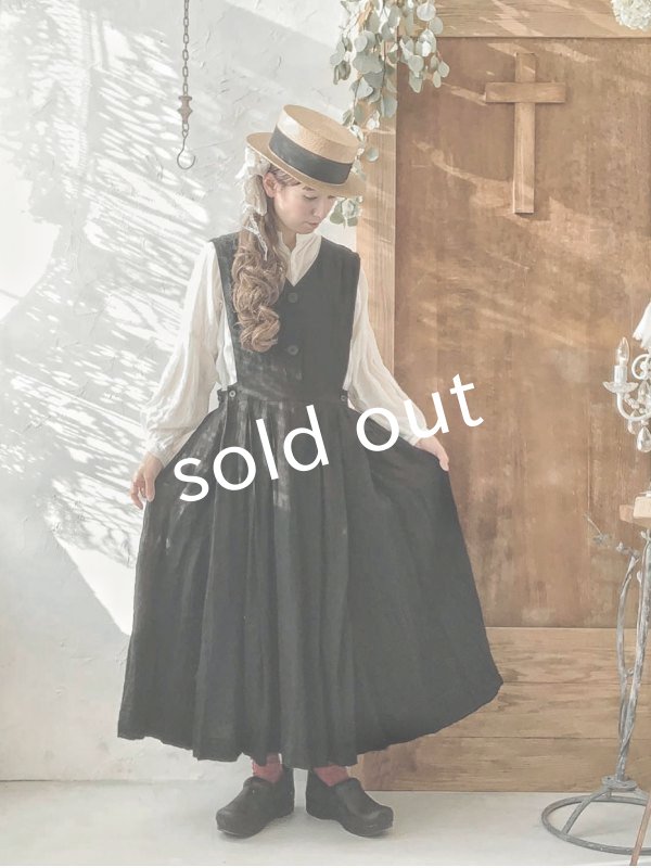 画像14: HALLELUJAH／ガチョウ番の少女のローブ・ブラック (14)