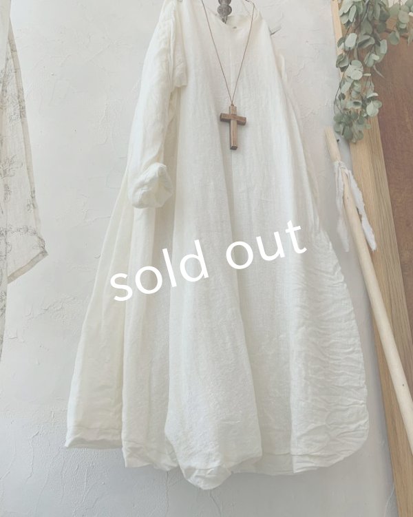 画像3: HALLELUJAH／羊飼いのローブ ガーゼ・オフ (3)