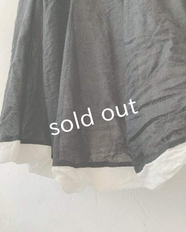 画像7: HALLELUJAH／羊飼いのローブ ガーゼ・ブラック (7)