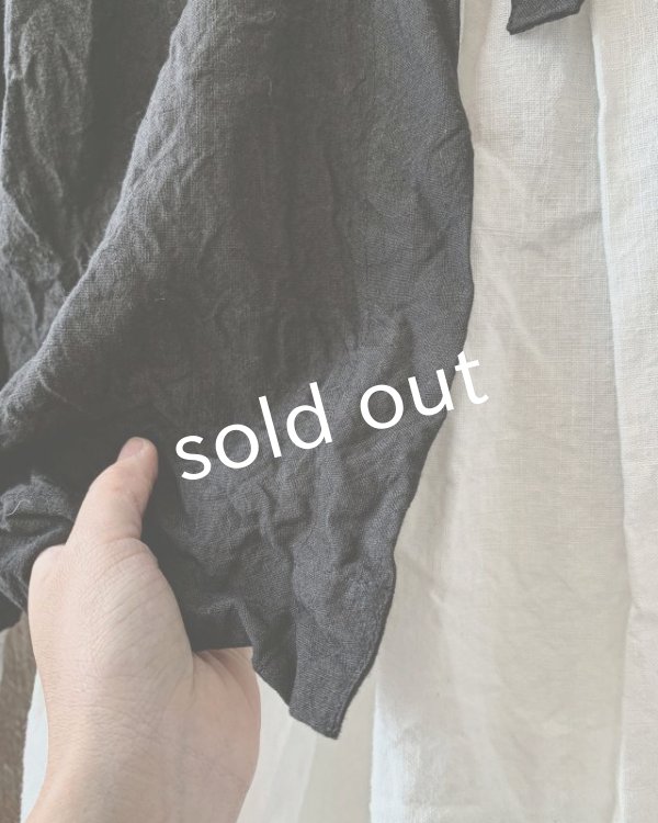 画像5: MARCHE' DE SOEUR／後ろりぼんショートプルオーバー・黒 (5)