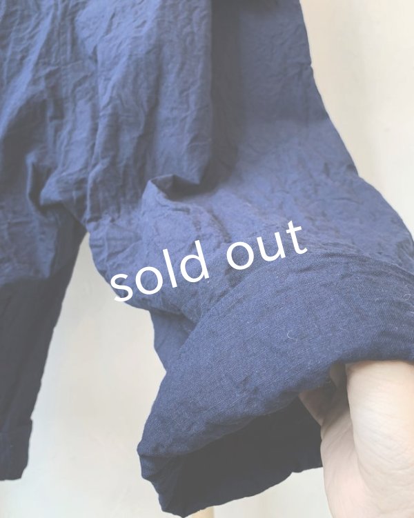 画像6: MARCHE' DE SOEUR／サスペンダーパンツ・インディゴ (6)