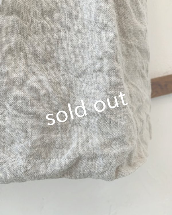 画像7: MARCHE' DE SOEUR／サイドタックワンピース・ハードマンズリネン (7)