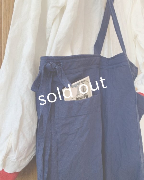 画像10: MARCHE' DE SOEUR／サスペンダーパンツ・インディゴ (10)