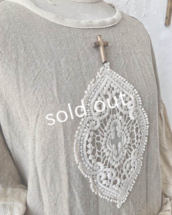 画像6: MARCHE' DE SOEUR／ブルターニュの少女のドレス・écru (6)