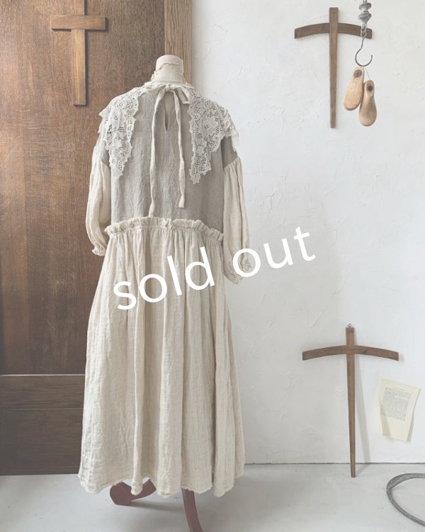 画像10: pollenbienco／ブルターニュの少女のレースケープドレス (10)