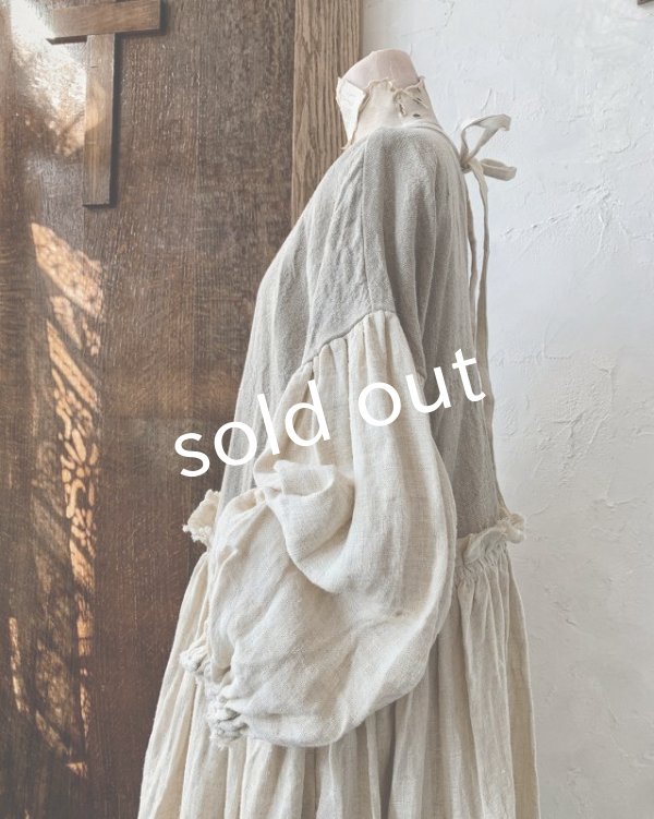 画像13: MARCHE' DE SOEUR／ブルターニュの少女のドレス・écru (13)
