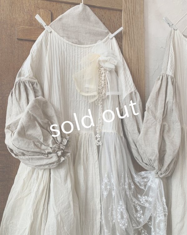 画像5: shizuka's／Cadeau de Noël tranquille「ノエルの贈り物」・生成り (5)