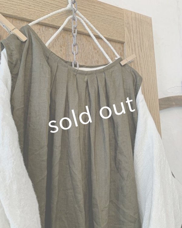 画像3: MARCHE' DE SOEUR/ファーマーズタブリエ・カーキ (3)