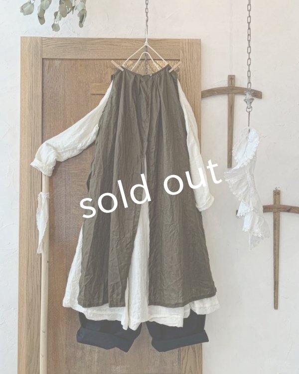 画像2: MARCHE' DE SOEUR/ファーマーズタブリエ・カーキ (2)