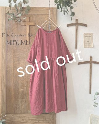 ハンドメイド作家 mifumi hibinoワンピース MIFUMI（服飾作家） - MARCHE' DE SOEUR