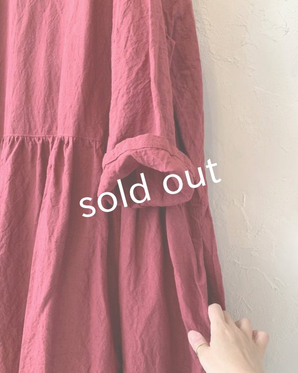 画像4: mifumi/hibinoワンピース・赤 (4)