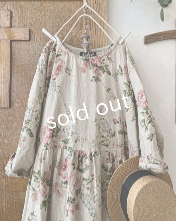 画像2: mifumi/hibinoワンピース・ばら (2)