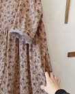 画像3: mifumi／hibinoワンピース・ベージュピンクブーケ (3)