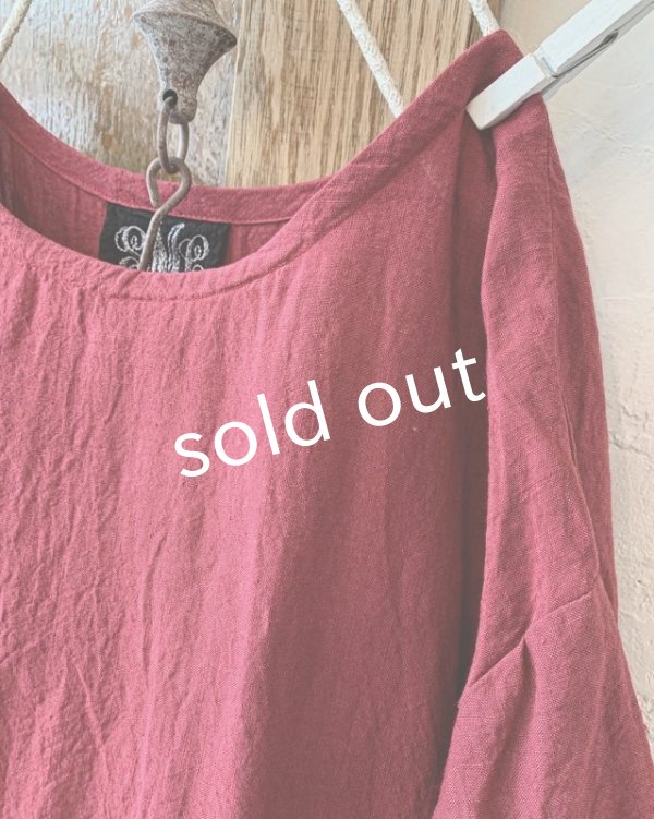 画像3: mifumi/hibinoワンピース・赤 (3)