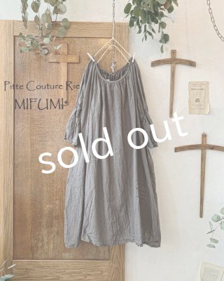 ハンドメイド作家 mifumi hibinoワンピース mifumi／hibinoワンピース・ばら - MARCHE' DE SOEUR