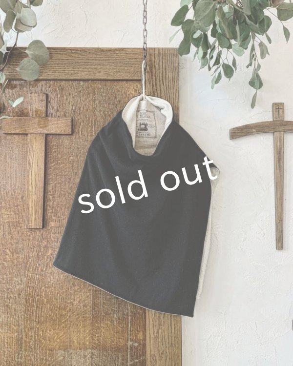 画像9: MARCHE' DE SOEUR／教会のケープ・リバーシブル【木の十字架ブローチ付】 (9)